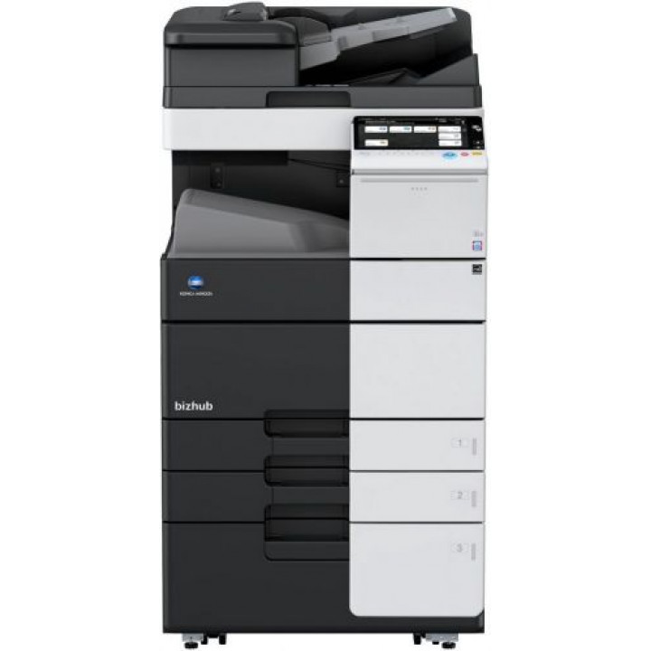 МФУ Konica Minolta bizhub 558e AA6T021 (А3, 55 стр/мин, 250000 стр/мес, 250 Гб, сеть, дуплекс, 2*500 л, 4 Гб)