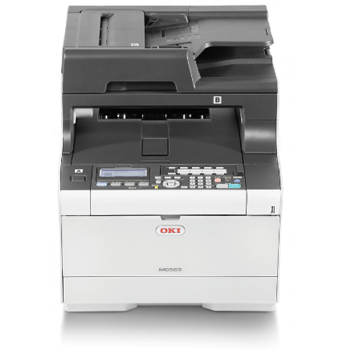МФУ цветное OKI MC563dn (A4, 30 стр/мин, цвет, дуплекс, сеть)