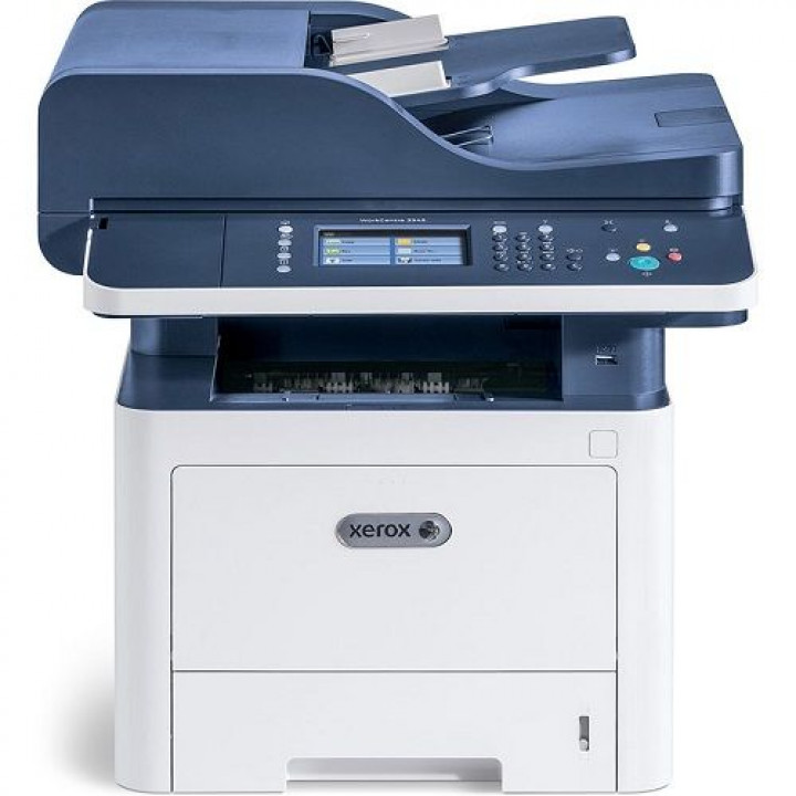 МФУ монохромное Xerox WorkCentre 3345DNI WC3345DNI# (A4, 40 стр/мин, факс, дуплекс, Wi-Fi) МФУ монохромное Xerox WorkCentre 3345DNI WC3345DNI# (A4, 40 стр/мин, факс, дуплекс, Wi-Fi)