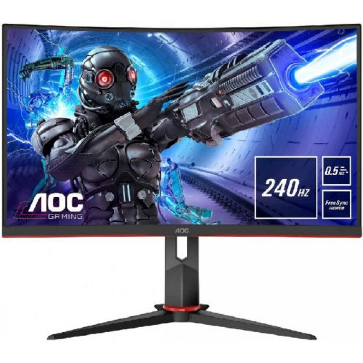 Монитор AOC C27G2ZE (27", Full HD, изогнутый, VA, 240Hz, 0.5ms) Монитор AOC C27G2ZE (27", Full HD, изогнутый, VA, 240Hz, 0.5ms)