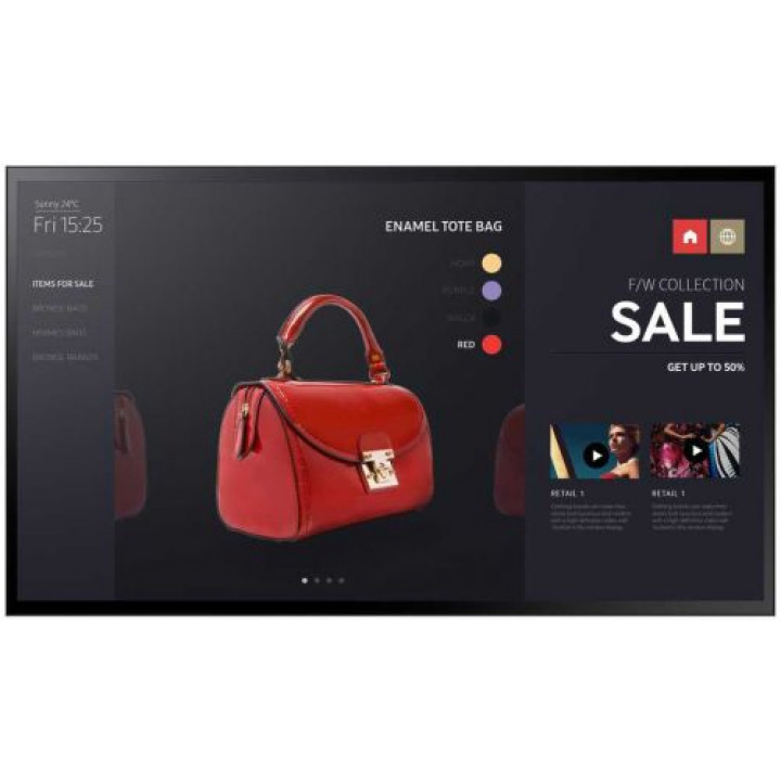 Панель LCD Samsung LH55PMFXTBC/CI (сенсорный емкостной, 400 кд/м², SoC 4.0)