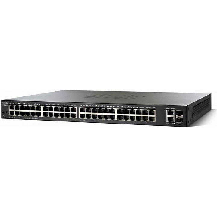 Коммутатор Cisco SF220-48-K9-EU (48x10/100 Smart Plus)