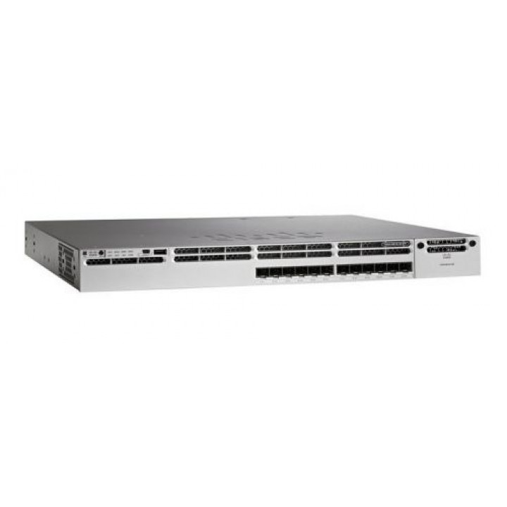 Коммутатор Catalyst Cisco WS-C3850-12XS-S (12 портов 10G SFP+, StackWise-480, IP Base)