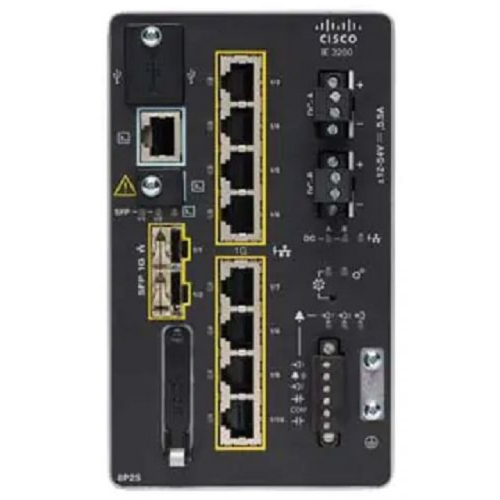 Коммутатор Cisco IE-3200-8P2S-E (8 портов GE PoE+, 2 GE SFP, Network Essentials)