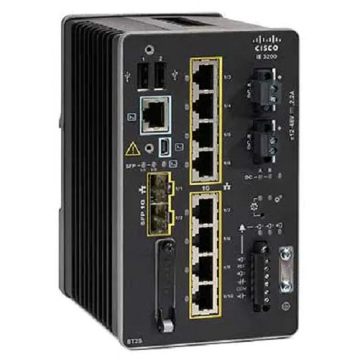 Коммутатор Cisco IE-3200-8P2S-RE (8 портов PoE, 2 SFP, NE, NPE) Коммутатор Cisco IE-3200-8P2S-RE (8 портов PoE, 2 SFP, NE, NPE)