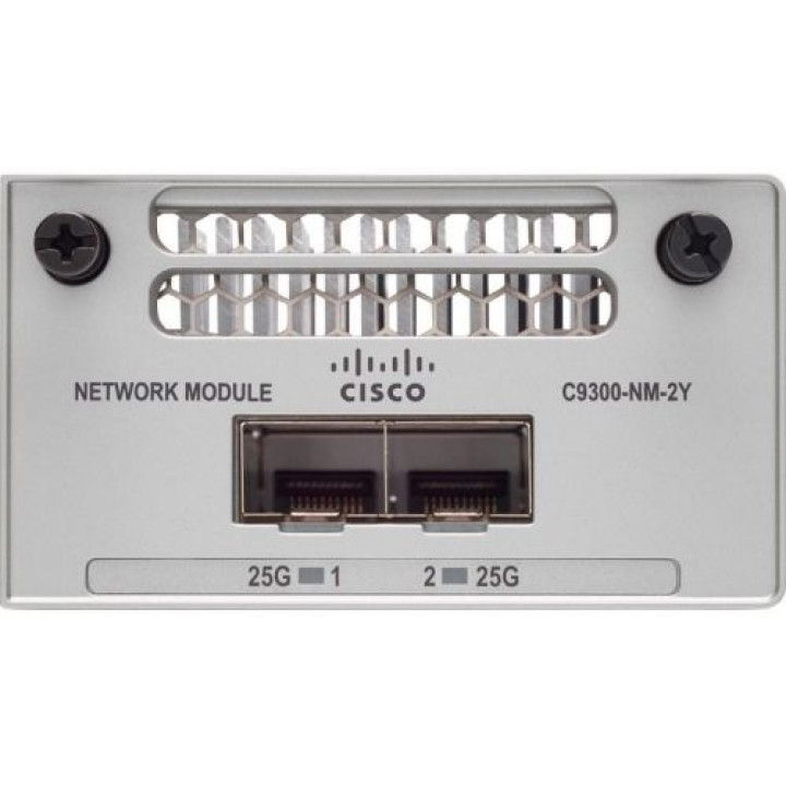 Модуль Catalyst Cisco C9300-NM-2Y= (2x25GE SFP28)
