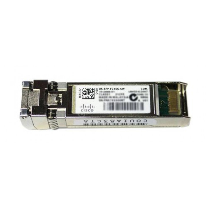 Трансивер Cisco DS-SFP-FC16G-SW= (16 Гбит/с, Fibre Channel, SFP+)