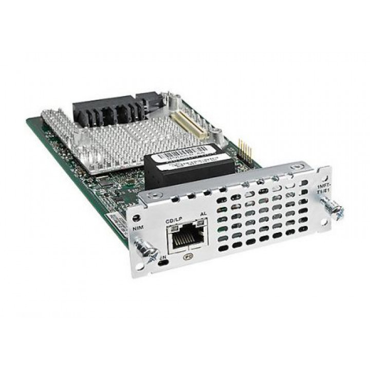 Модуль Cisco NIM-1MFT-T1/E1= (1 порт multiflex trunk T1/E1)