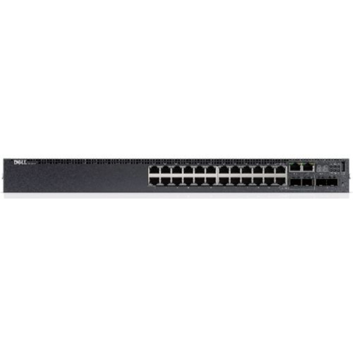 Коммутатор Dell EMC N3024ET-ON (24 порта 1GbE, 2 SFP+ 10GbE, L3)