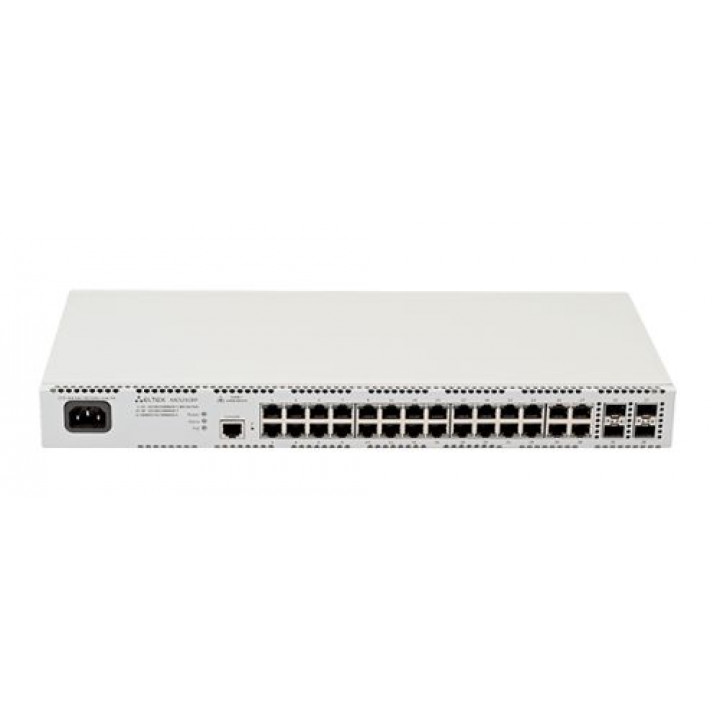 Коммутатор ELTEX MES2428P (24x1G PoE, 4x100/1000BASE-X, L2, 220В AC) Коммутатор ELTEX MES2428P (24x1G PoE, 4x100/1000BASE-X, L2, 220В AC)