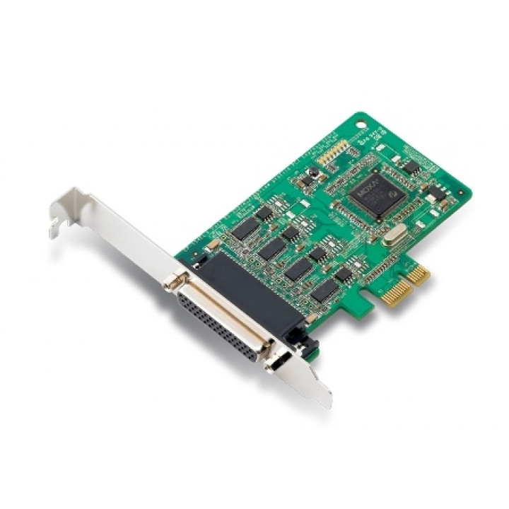 Плата MOXA CP-114EL-DB9M (4 Port PCIe Board, RS-232/422/485, LowProfile)