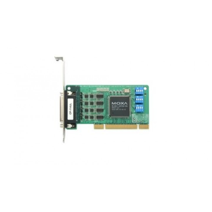 Плата MOXA CP-114UL-T (4 порта RS-232/422/485, Universal PCI, surge protection)