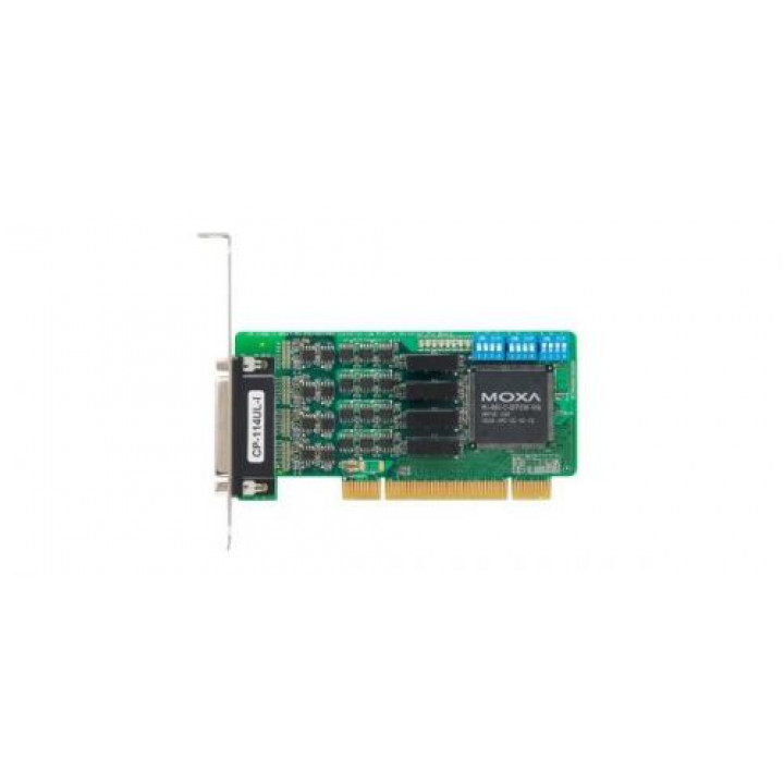 Плата MOXA CP-114UL-I-T (4 порта RS-232/422/485, с изоляцией, Low Profile)