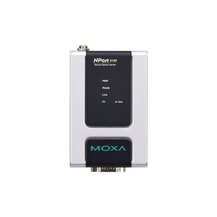 Преобразователь MOXA NPort 6150-T (1 порт RS-232/422/485, Ethernet, 12-48 VDC, t: -40/75°C) Преобразователь MOXA NPort 6150-T (1 порт RS-232/422/485, Ethernet, 12-48 VDC, t: -40/75°C)