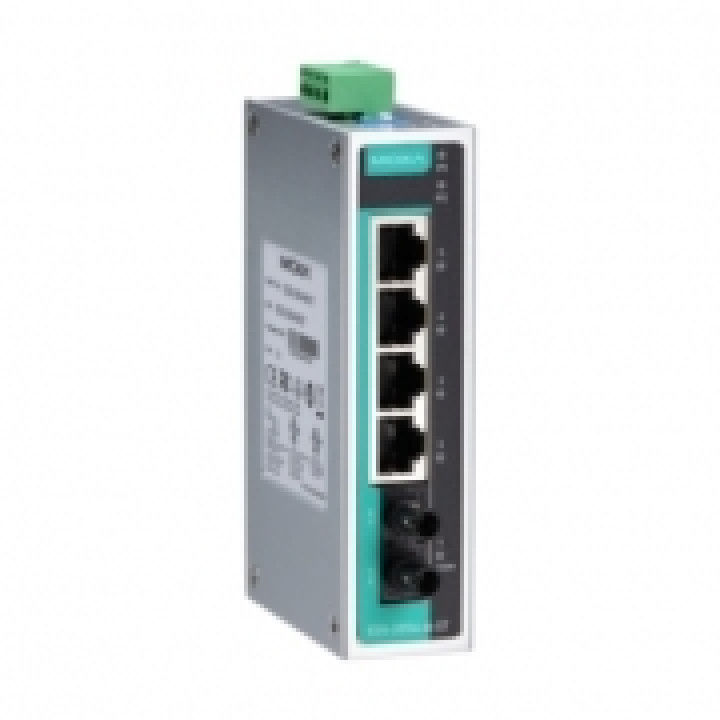 Коммутатор MOXA EDS-205A-M-ST (5 портов, 4x10/100 TX, 1x100 FX, dual power, ST) Коммутатор MOXA EDS-205A-M-ST (5 портов, 4x10/100 TX, 1x100 FX, dual power, ST)