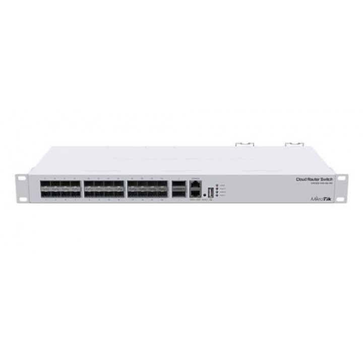 Коммутатор Mikrotik CRS326-24S+2Q+RM (24x SFP+, 2x40G QSFP+, L3, RouterOS/SwOS) Коммутатор Mikrotik CRS326-24S+2Q+RM (24x SFP+, 2x40G QSFP+, L3, RouterOS/SwOS)