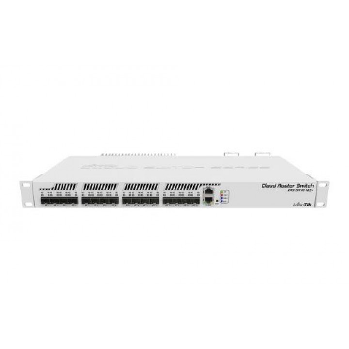 Коммутатор Mikrotik CRS317-1G-16S+RM (16x SFP+, 1x 1G RJ45, Dual Boot RouterOS/SwOS) Коммутатор Mikrotik CRS317-1G-16S+RM (16x SFP+, 1x 1G RJ45, Dual Boot RouterOS/SwOS)