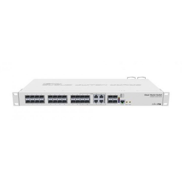 Коммутатор Mikrotik CRS328-4C-20S-4S+RM (20x SFP, 4x SFP+, 4x RJ45/SFP) Коммутатор Mikrotik CRS328-4C-20S-4S+RM (20x SFP, 4x SFP+, 4x RJ45/SFP)
