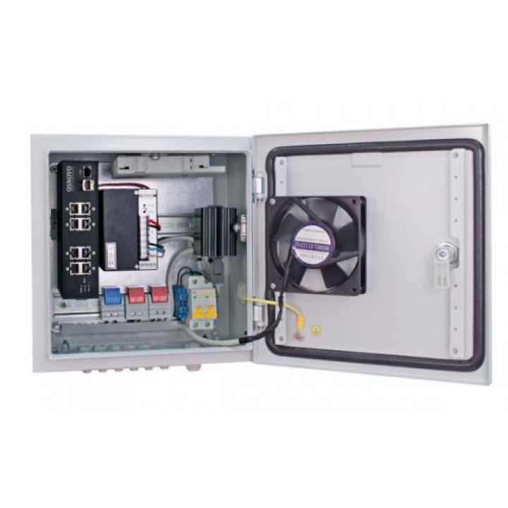 Коммутатор PoE OSNOVO OS-33T1(SW-60812/I) (уличный, 8xFE PoE, 2xSFP)