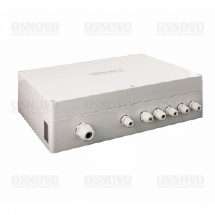 Коммутатор PoE OSNOVO SW-40501/WC (уличный, 4xFE PoE, 1xSFP) Коммутатор PoE OSNOVO SW-40501/WC (уличный, 4xFE PoE, 1xSFP)