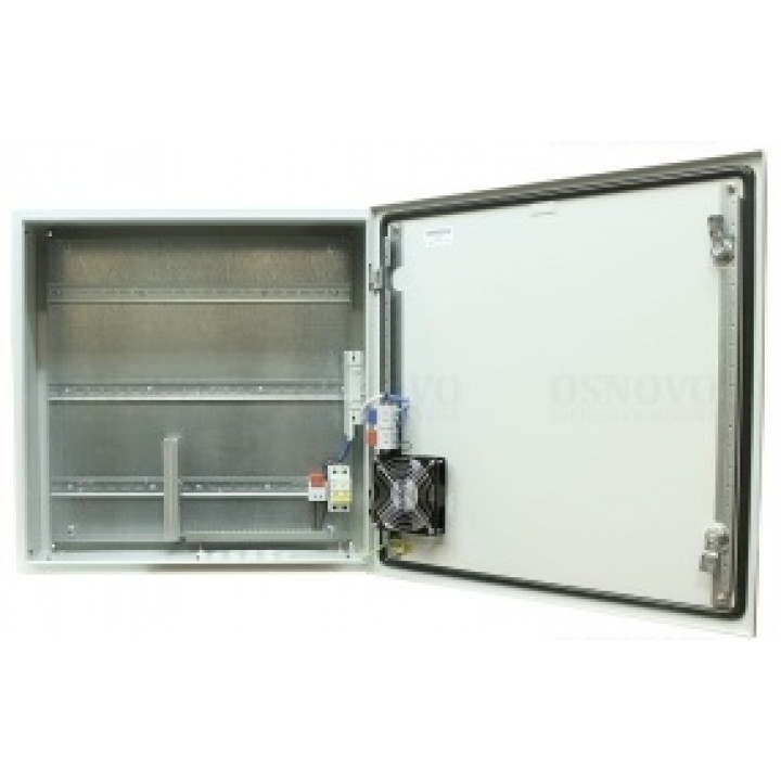 Коммутатор OSNOVO OS-66T1 (уличная станция, IP66, с термостабилизацией и оптическим кроссом) Коммутатор OSNOVO OS-66T1 (уличная станция, IP66, с термостабилизацией и оптическим кроссом)