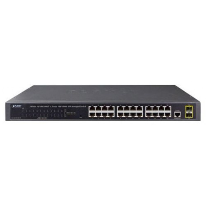 Коммутатор PLANET GS-4210-24T2S (24xGE, 2xSFP, IPv6, Web-Smart) Коммутатор PLANET GS-4210-24T2S (24xGE, 2xSFP, IPv6, Web-Smart)