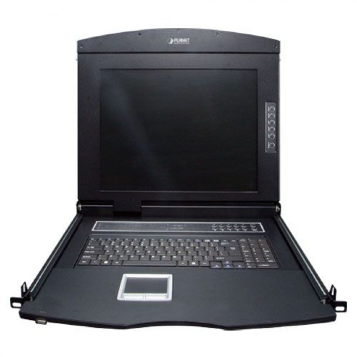 KVM-переключатель Planet IKVM-210-08M (8-портовый, VGA LCD 17", IP) KVM-переключатель Planet IKVM-210-08M (8-портовый, VGA LCD 17", IP)