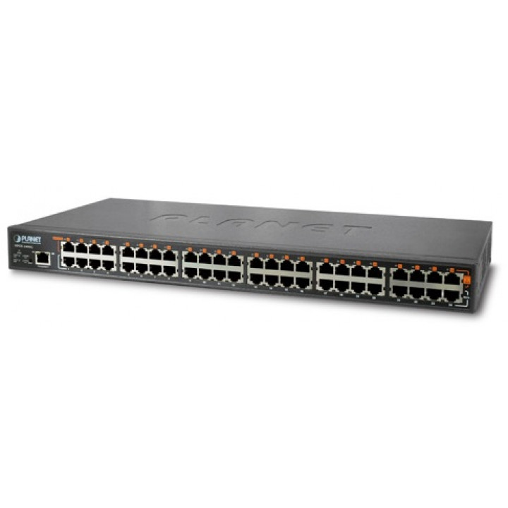 Инжектор PoE PLANET HPOE-2400G (24-портовый гигабитный IEEE 802.3at High Power PoE, до 400 Вт)