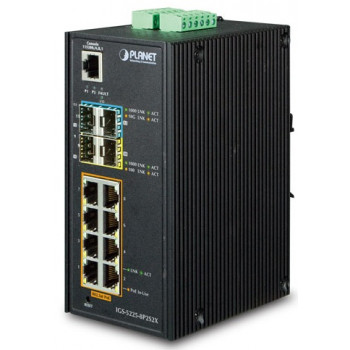 Коммутатор промышленный Planet IGS-5225-8P2S2X