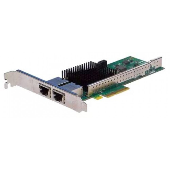 Сетевая карта Silicom PE310G2i50-T (Intel X550-AT2, 2x 10GbE RJ45, PCI-E x4 Gen3) Сетевая карта Silicom PE310G2i50-T (Intel X550-AT2, 2x 10GbE RJ45, PCI-E x4 Gen3)