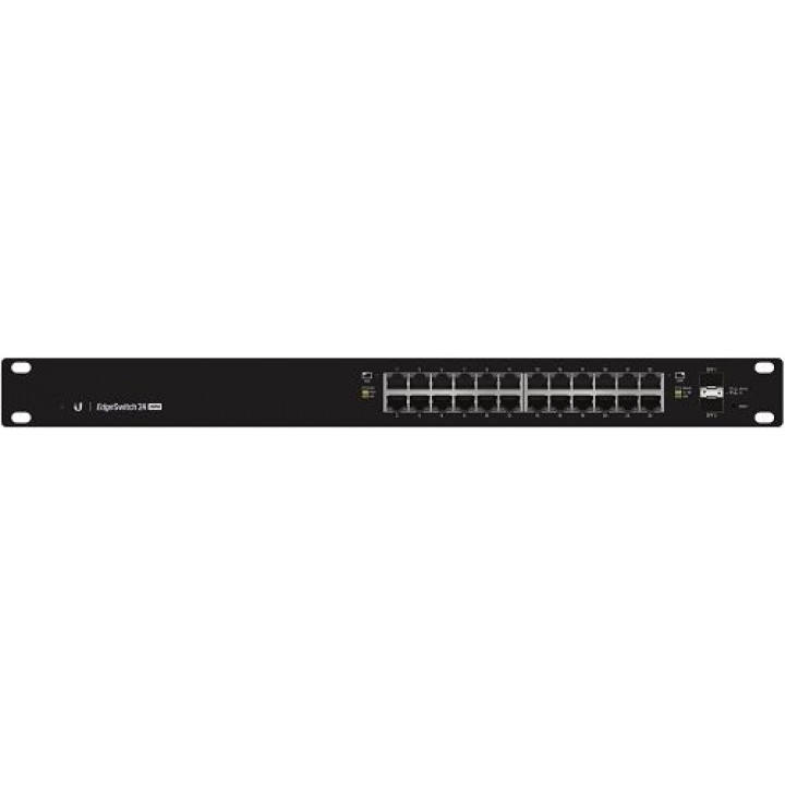 Коммутатор PoE Ubiquiti ES-24-250W (24xGE PoE, 2xSFP, 250Вт, EdgeOS) Коммутатор PoE Ubiquiti ES-24-250W (24xGE PoE, 2xSFP, 250Вт, EdgeOS)
