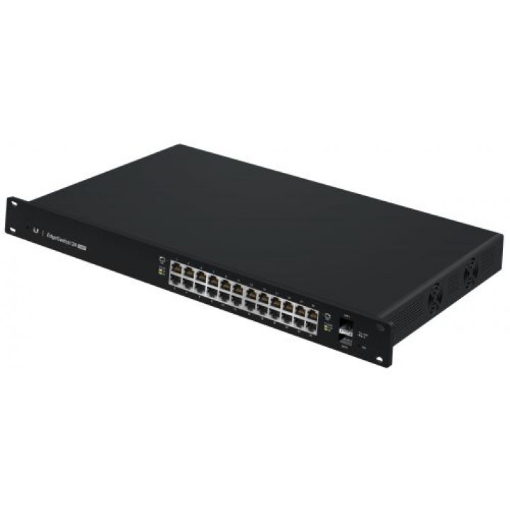 Коммутатор PoE Ubiquiti ES-24-500W (24xGE PoE+, L3, 500Вт, 19") Коммутатор PoE Ubiquiti ES-24-500W (24xGE PoE+, L3, 500Вт, 19")