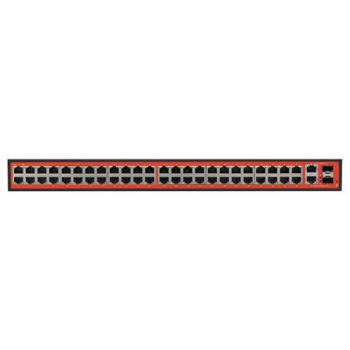 Коммутатор PoE Wi-Tek WI-PS150GF (48xFE PoE + 2xCombo GE/SFP, 700Вт)