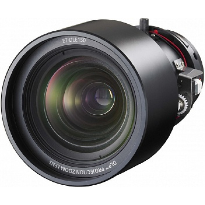 Объектив Panasonic ET-DLE150 (для проекторов с переменным фокусным расстоянием PT-D6000E, PT-DZ6700E, PT-DZ870, PT-DX100, PT-RZ670, PT-RW630, PT-DW830EK, PT-DZ780, PT-DW750, PT-DX820, PT-RZ970, PT-RW930, PT-RX110, PT-RZ770, PT-RW730, PT-RZ660, PT-RW620)