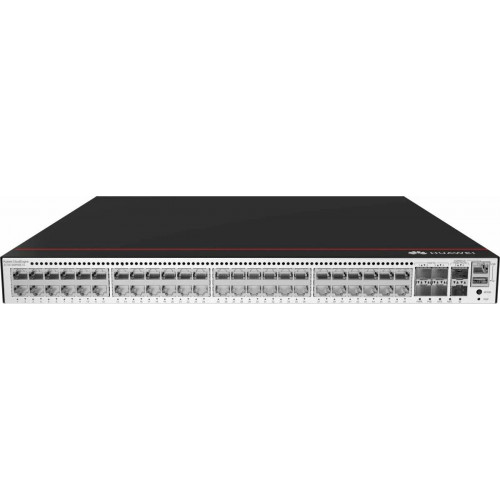 Коммутатор Huawei S5735-S48P4XE-V2 (48x1GbE, 4x10G SFP+, 2x12GE stack, PoE+)