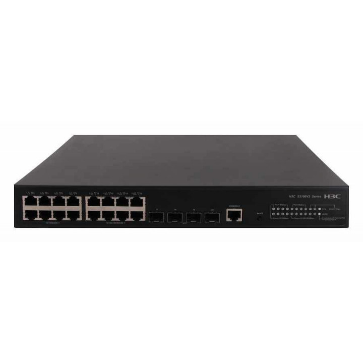 Коммутатор H3C LS-5024PV3-EI-GL (24 порта 10/100/1000Base-T, 4 порта 10G SFP+)