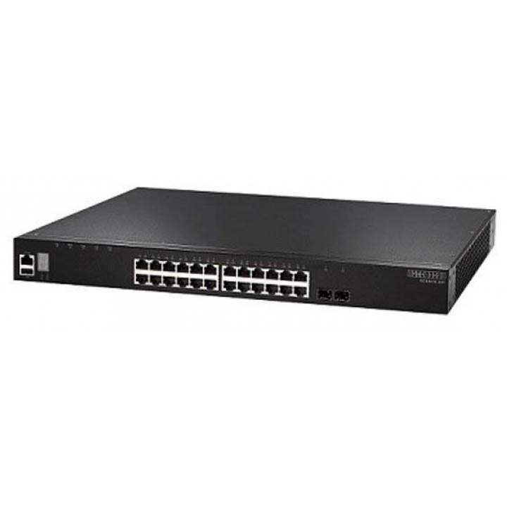 Коммутатор Edge-Core ECS4510-28T (24xGE + 2x10G SFP+, L2+, Stackable, fan-less)