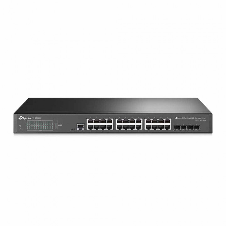 Коммутатор TP-Link SG3428X (24 порта Gigabit, 4x10G SFP+, управляемый L2+) Коммутатор TP-Link SG3428X (24 порта Gigabit, 4x10G SFP+, управляемый L2+)