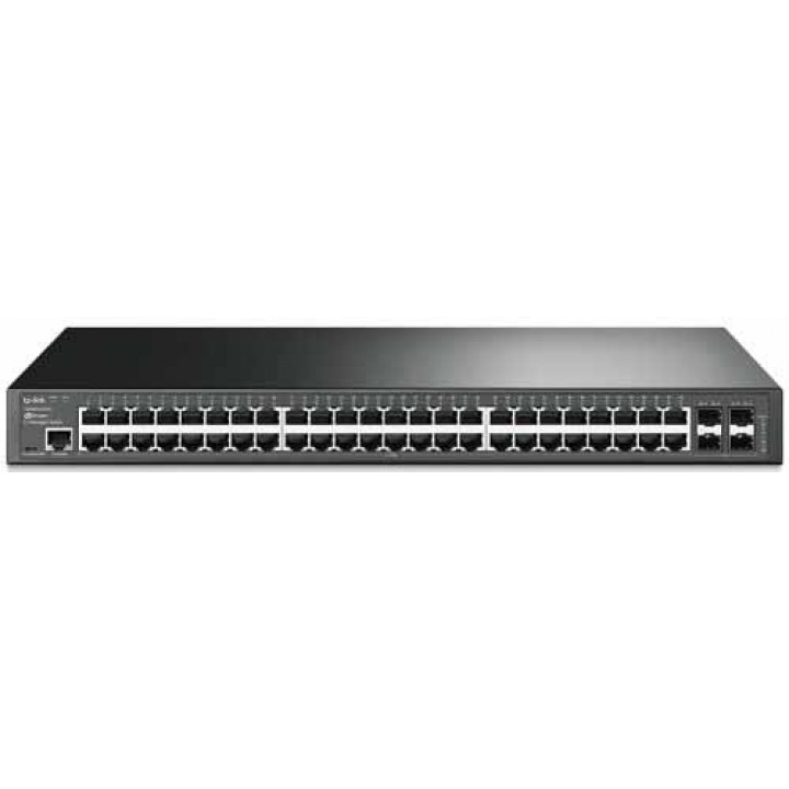 Коммутатор TP-Link SG3452 (48 портов Gigabit, 4 SFP, управляемый L2+) Коммутатор TP-Link SG3452 (48 портов Gigabit, 4 SFP, управляемый L2+)