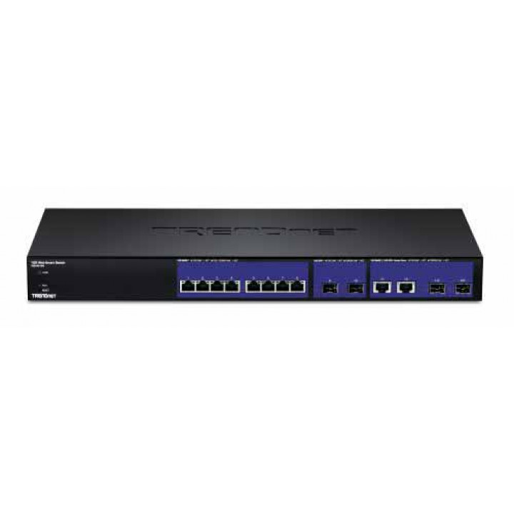 Коммутатор TRENDnet TEG-40128 (8x10GBASE-T, 2x10G SFP+, Web Smart) Коммутатор TRENDnet TEG-40128 (8x10GBASE-T, 2x10G SFP+, Web Smart)