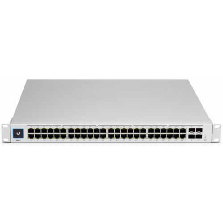 Коммутатор Ubiquiti USW-48-EU (48 портов Gigabit, SFP, PoE)