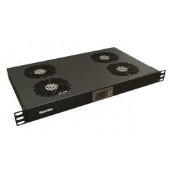 Вентиляторный модуль Hyperline TRFA-WB-MICR-4F-RAL9004