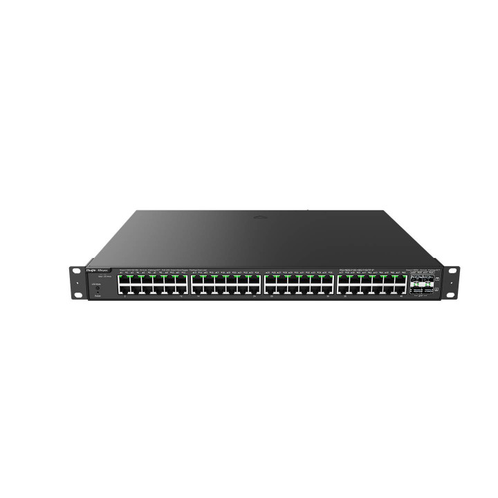 Коммутатор Ruijie Reyee RG-NBS3100-48GT4SFP-P (L2, 48xPoE, 4xSFP, 370Вт)
