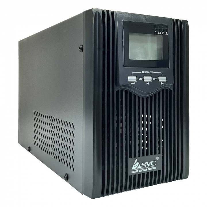 Источник бесперебойного питания SVC SVC-W-1000L/SE (л-И., 1000ВА/800Вт, AVR: 165-280В, чистая синусоида, LCD) Источник бесперебойного питания SVC SVC-W-1000L/SE (л-И., 1000ВА/800Вт, AVR: 165-280В, чистая синусоида, LCD)