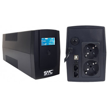 Источник бесперебойного питания SVC V-650-R-LCD