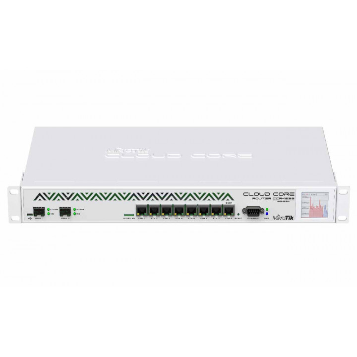 Маршрутизатор Mikrotik CCR1036-8G-2S+EM r2 (36 ядер, 16ГБ RAM, 8xGbE, 2xSFP+) Маршрутизатор Mikrotik CCR1036-8G-2S+EM r2 (36 ядер, 16ГБ RAM, 8xGbE, 2xSFP+)