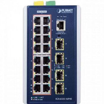 Коммутатор PLANET IGS-6325-16P4S