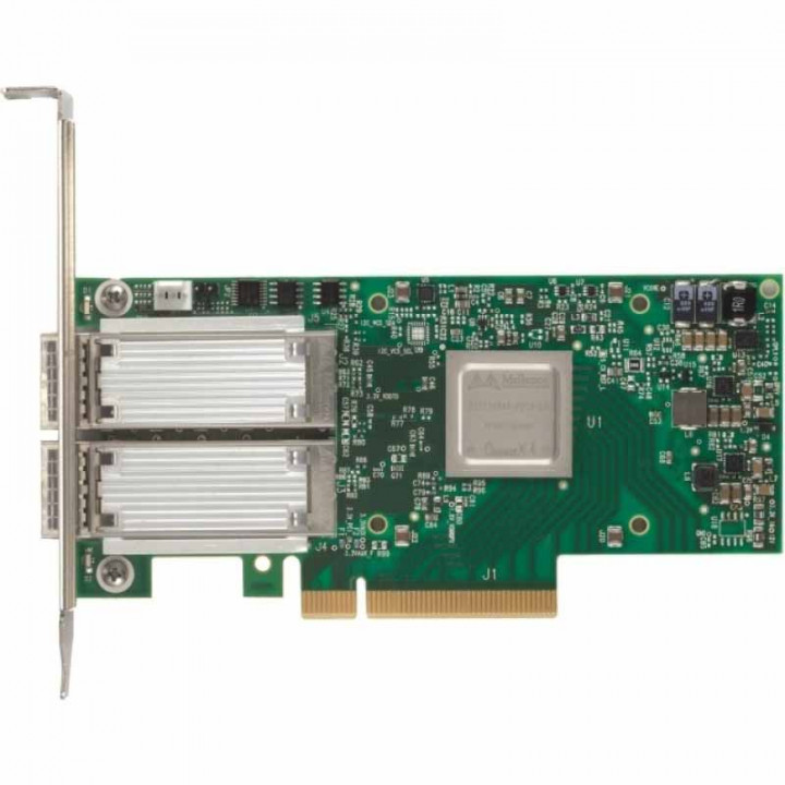 Сетевой адаптер Mellanox MCX413A-BCAT (2 порта 25 Гбит/с, PCIe x8)