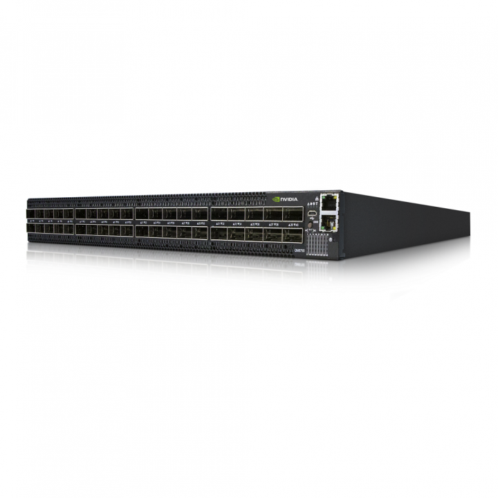 Коммутатор Mellanox MQM8700-HS2F (HDR InfiniBand, 40 портов QSFP56)