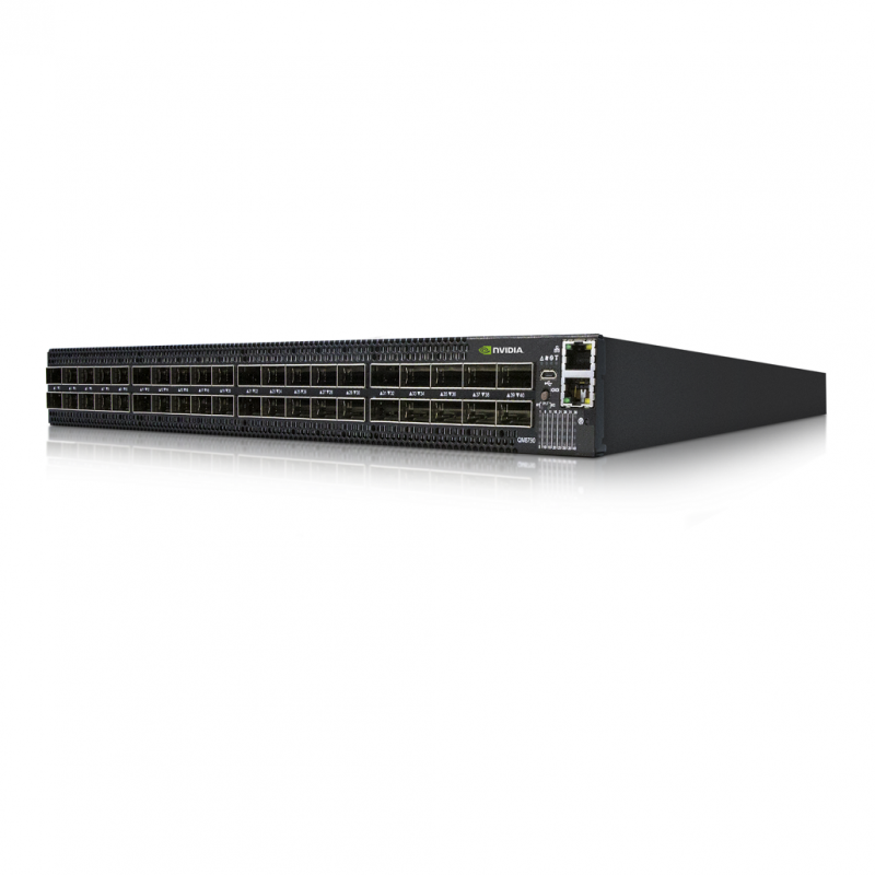 Коммутатор Mellanox MQM8700-HS2F (HDR InfiniBand, 40 портов QSFP56)